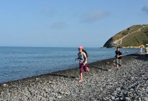 Детский спортивно-оздоровительный айкидо-лагерь на море, пробежка